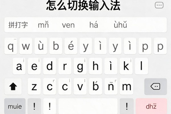 拼音打字时怎么切换输入法