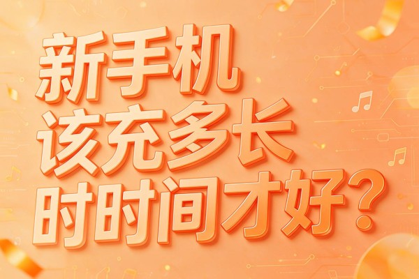 新手机该充多长时间才好?
