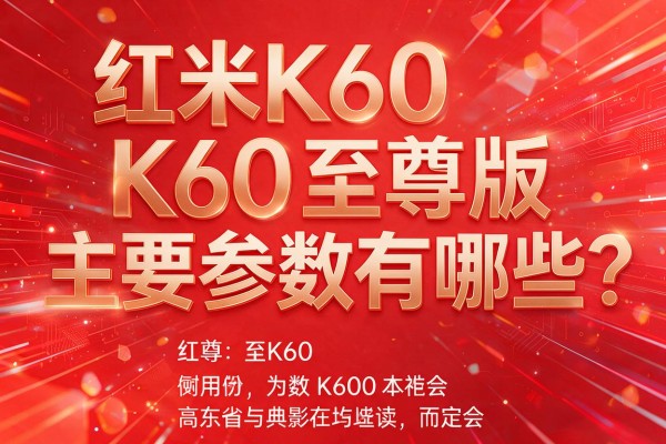 红米K60至尊版主要参数有哪些?