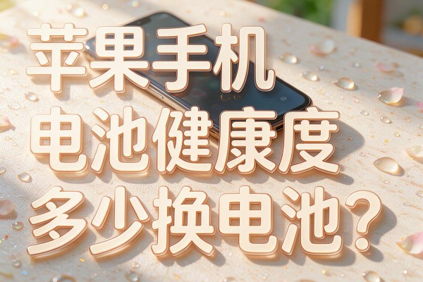 苹果手机电池健康度多少该换电池?