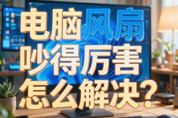 电脑风扇吵得厉害怎么解决?
