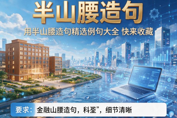半山腰造句-用半山腰造句精选例句大全快来收藏