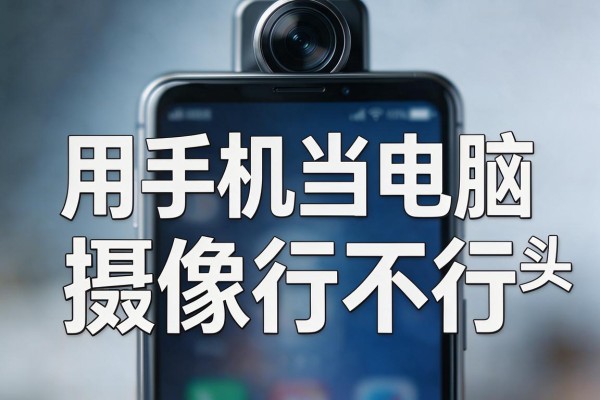 用手机当电脑摄像头行不行