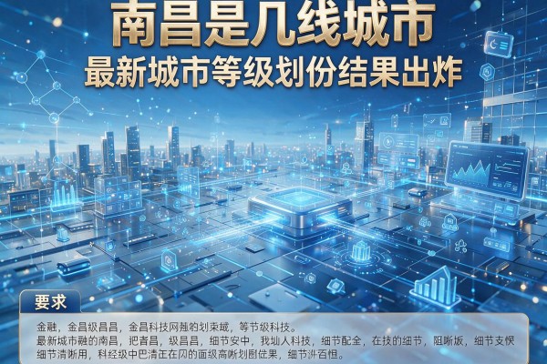 南昌是几线城市 最新城市等级划分结果出炉