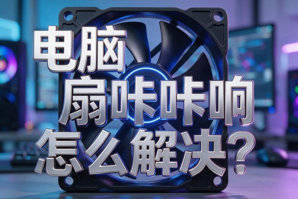电脑风扇咔咔响怎么解决?