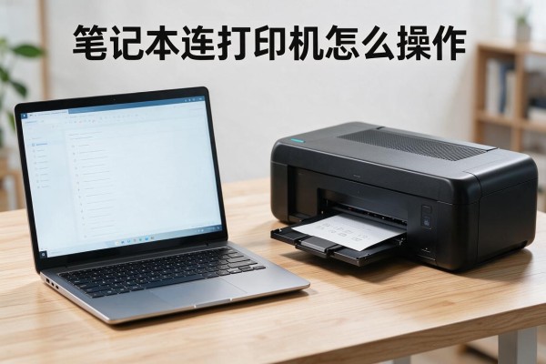 笔记本连打印机怎么操作