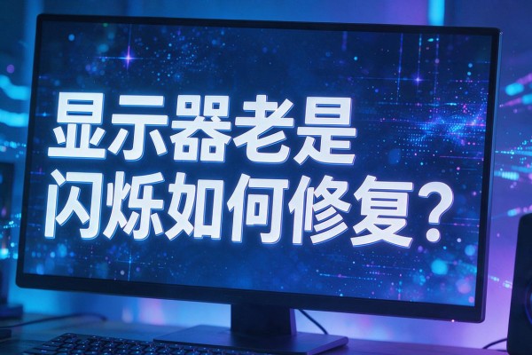 显示器老是闪烁如何修复?