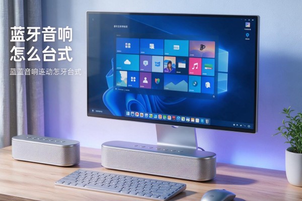 蓝牙音响怎么连台式电脑