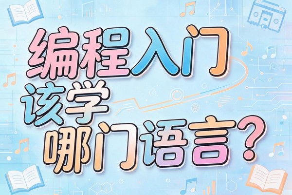 编程入门该学哪门语言?