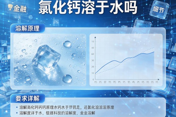 氯化钙溶于水吗溶解原理及溶解度详解