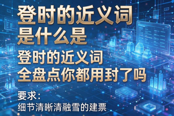 登时的近义词是什么登时的近义词全盘点你都用对了吗