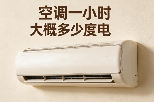 空调一小时大概多少度电