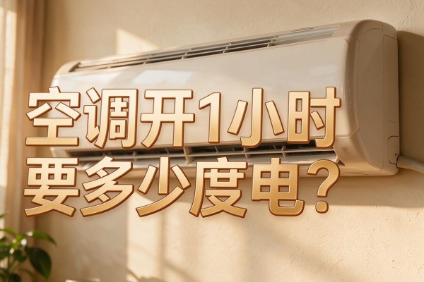 空调开1小时要多少度电?