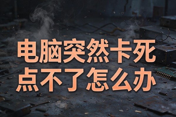 电脑突然卡死点不了怎么办