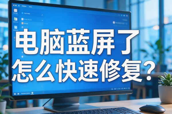 电脑蓝屏了怎么快速修复?