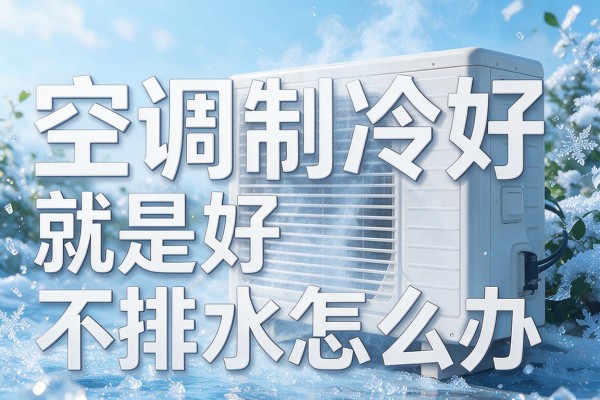 空调制冷好就是不排水怎么办