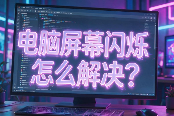 电脑屏幕闪烁怎么解决？