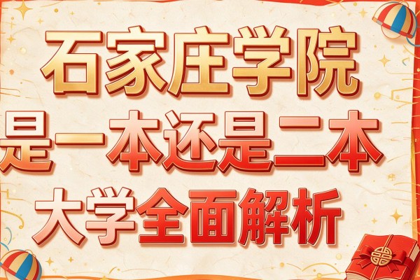石家庄学院是一本还是二本大学全面解析