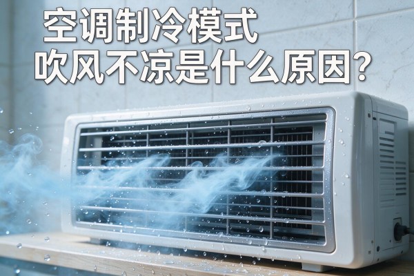 空调制冷模式吹风不凉是什么原因?