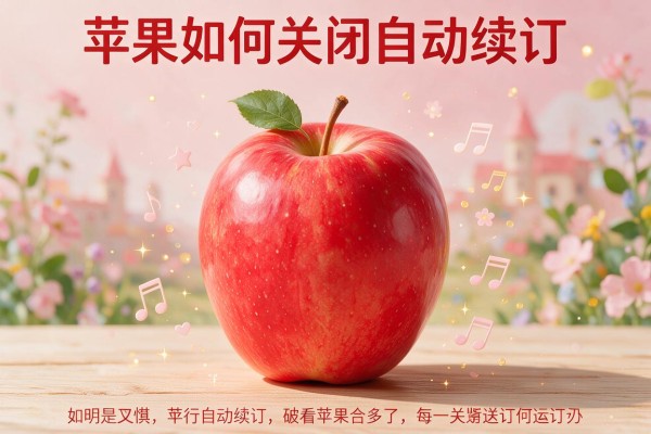 苹果如何关闭自动续订