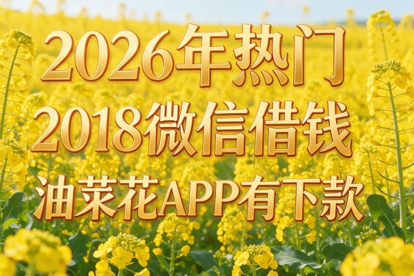 2026年热门2018微信借钱，油菜花APP有下款