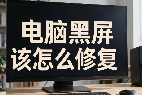 电脑黑屏该怎么修复