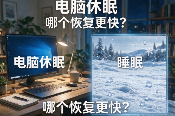 电脑休眠和睡眠,哪个恢复更快?