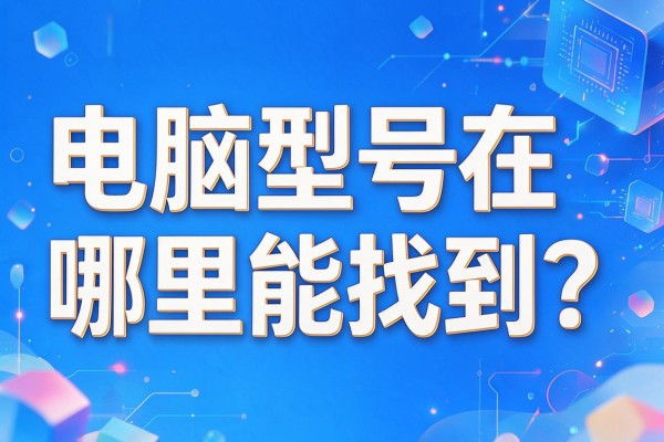 电脑型号在哪里能找到?