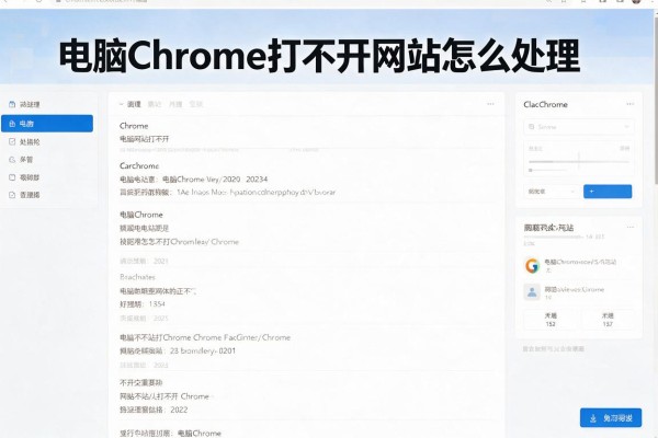 电脑Chrome打不开网站怎么处理
