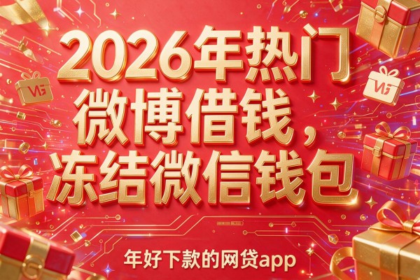 2026年热门微博借钱冻结微信钱包,年好下款的网贷app