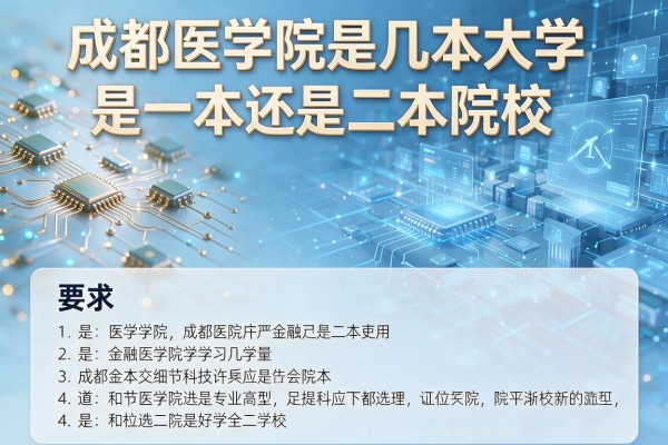 成都医学院是几本大学是一本还是二本院校