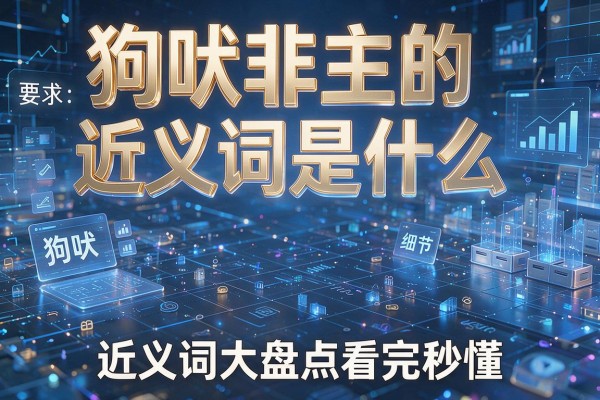 狗吠非主的近义词是什么 狗吠非主的近义词大盘点看完秒懂