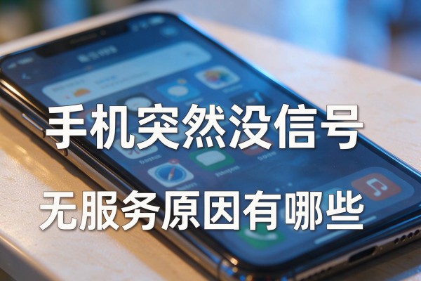 手机突然没信号无服务原因有哪些