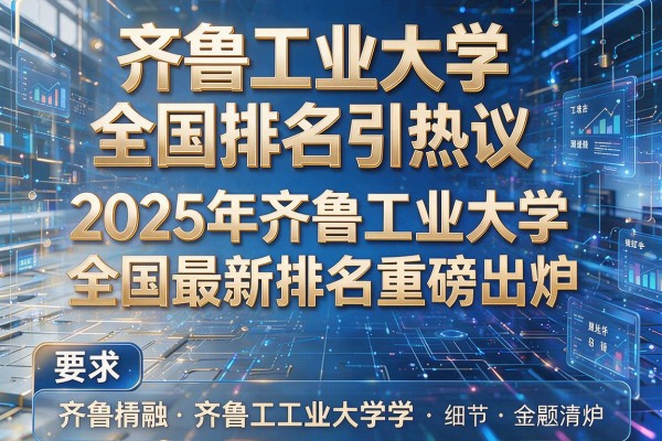 齐鲁工业大学全国排名引热议 2025年齐鲁工业大学全国最新排名重磅出炉