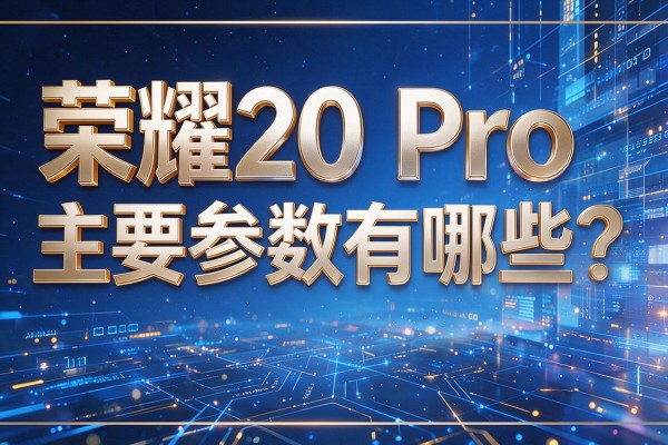 荣耀20 Pro主要参数有哪些?