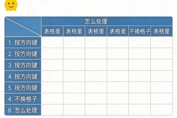 表格里按方向键不换格子怎么处理