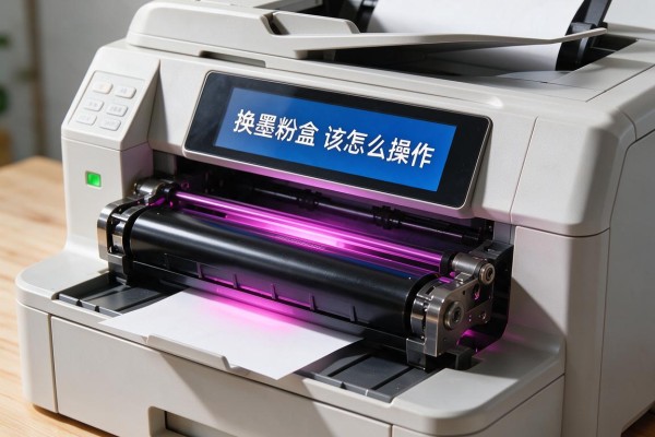打印机显示换墨粉盒该怎么操作