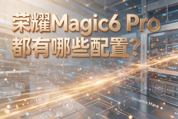 荣耀Magic6 Pro都有哪些配置？