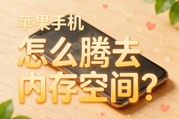 苹果手机怎么腾出内存空间?