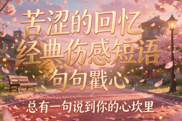 苦涩的回忆经典伤感短语，句句戳心，总有一句说到你的心坎里
