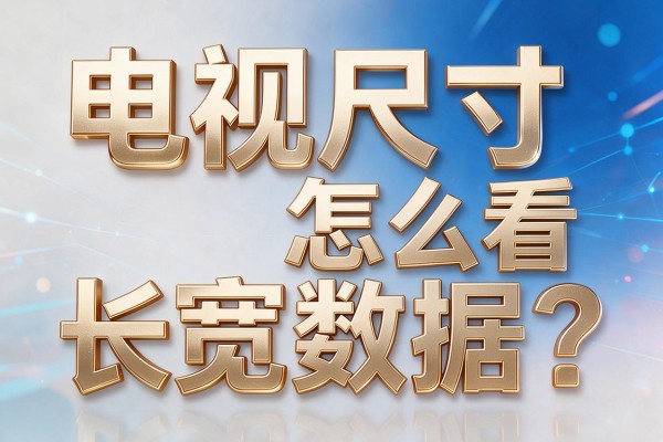 电视尺寸怎么看长宽数据？