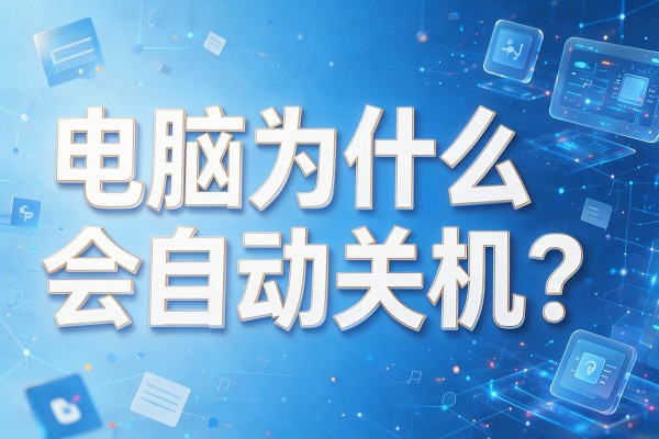 电脑为什么会自动关机?