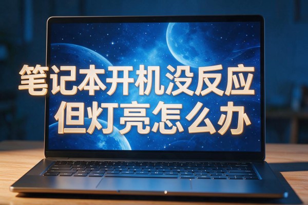 笔记本开机没反应但灯亮怎么办