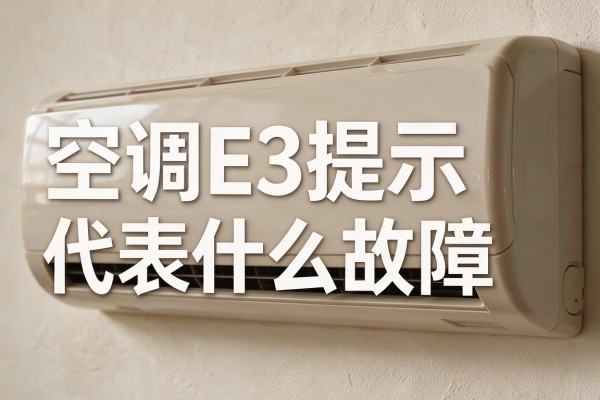 空调E3提示代表什么故障