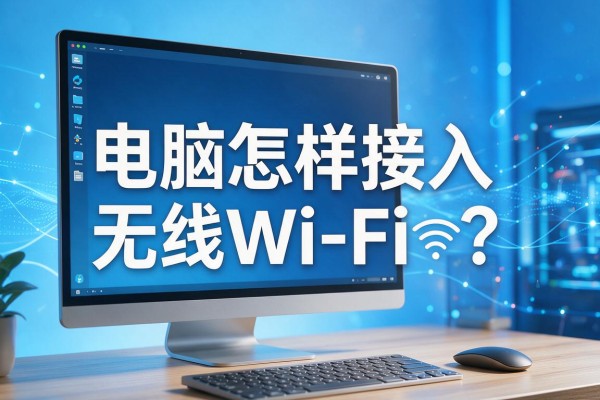 电脑怎样接入无线WiFi？