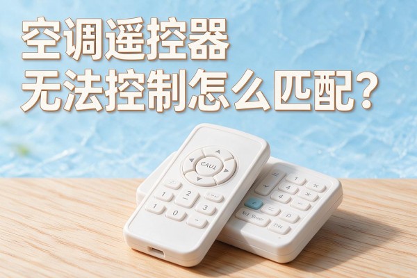 空调遥控器无法控制怎么匹配?