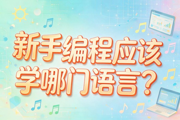 新手编程应该学哪门语言?