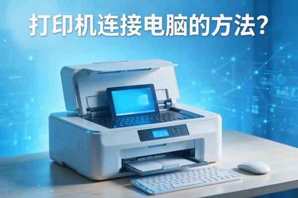 打印机连接电脑的方法?