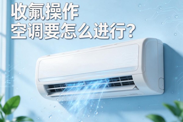 收氟操作空调要怎么进行?