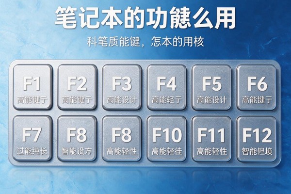 笔记本的功能键F1到F12怎么用